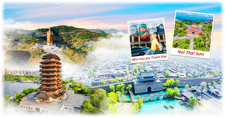 DU LỊCH TRUNG QUỐC: TẾ NAM – KHÚC PHỤ – THÁI SƠN – THANH ĐẢO