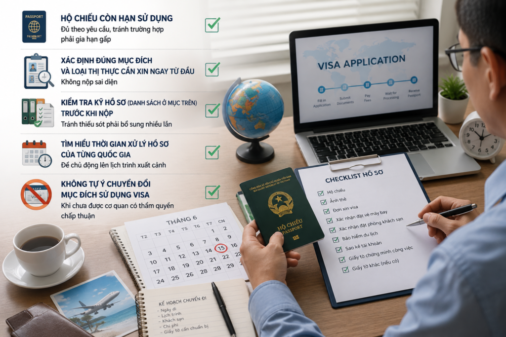 Checklist hồ sơ xin Visa dài hạn