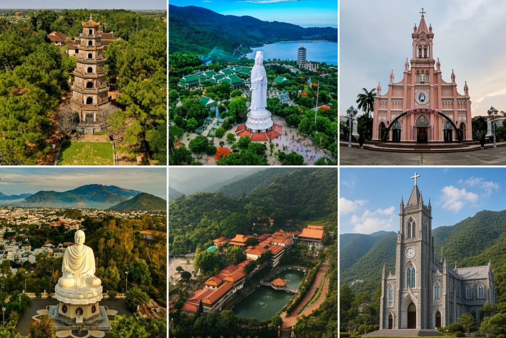 Địa điểm nổi bật và thiêng liêng tại miền Trung