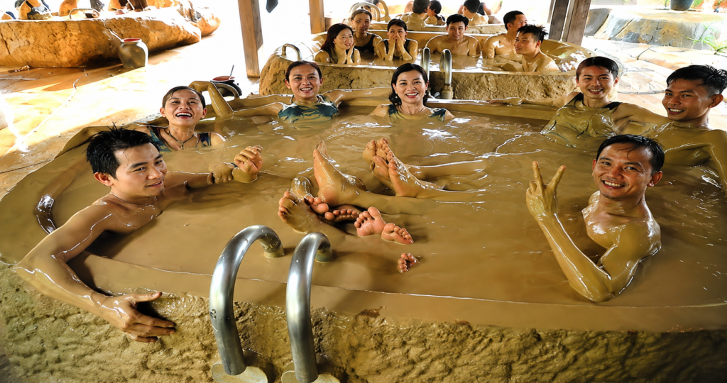 Trải nghiệm tắm bùn