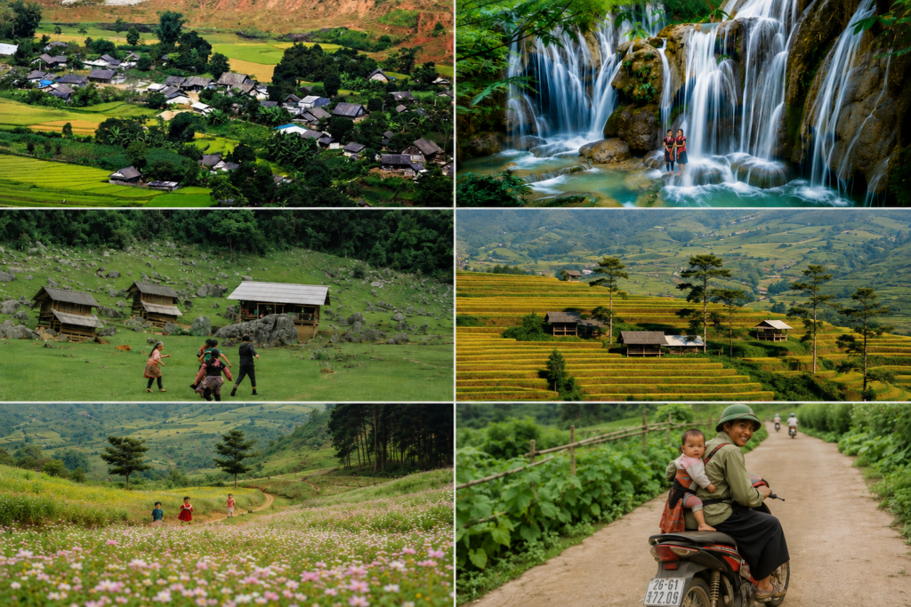 khám phá vẻ đẹp người dân bản làng vùng cao