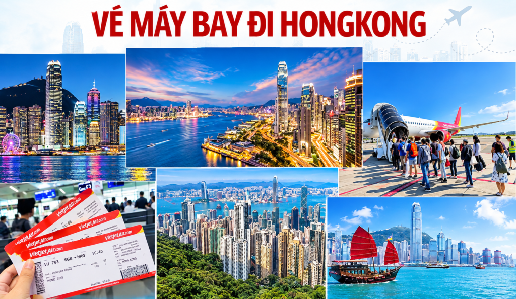 Vé máy bay đi Hongkong dành riêng cho người Việt