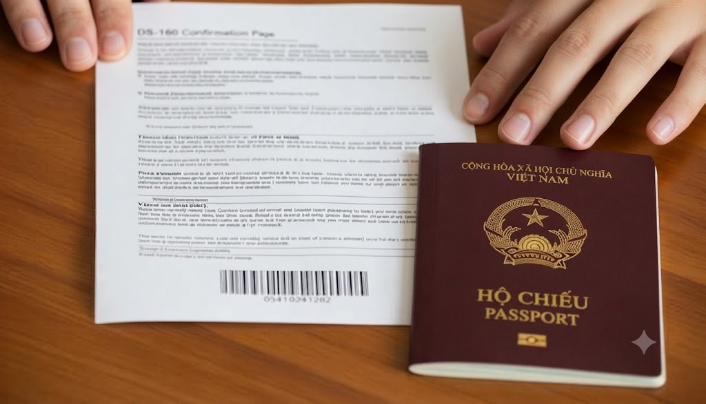 Chuẩn bị hồ sơ visa Mỹ