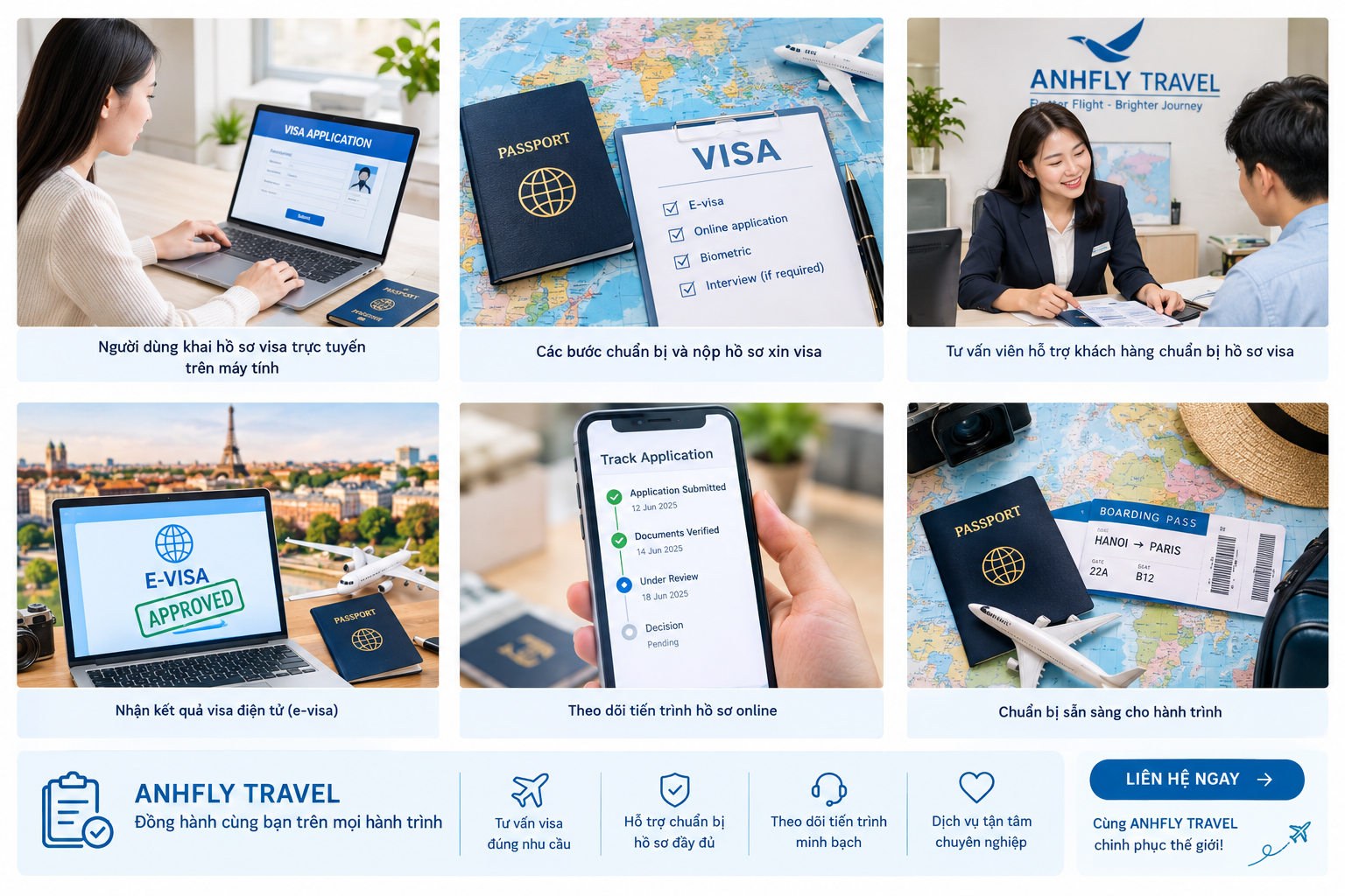 Làm visa online có được không