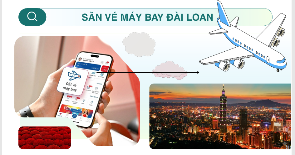 Vé máy bay đi Đài Loan