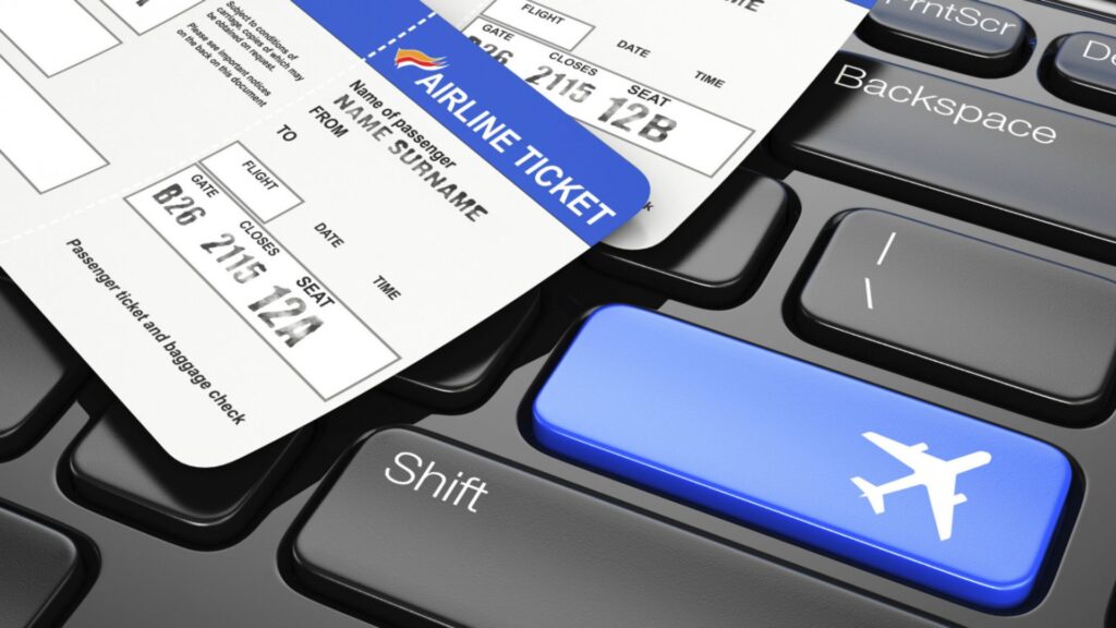 Mua vé máy bay online tại nhà 