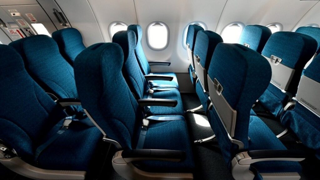 Chỗ ngồi tiêu chuẩn của các hạng Phổ thông Vietnam Airlines